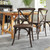 Flash Furniture XU-X-MAH-GG Ash Wood Seat and Frame with Mahogany Finish Hercules Series Stackable Chair