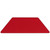 Flash Furniture XU-A3060-TRAP-RED-T-A-CAS-GG 57.5" W x 26.25" D x 22.25" - 30.37" Adjustable Height Trapezoid Red Activity Table