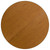 Flash Furniture XU-A48-RND-OAK-T-A-CAS-GG 48" Dia. Round 22.25" - 30.4" Adjustable Height Oak Activity Table