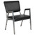 Flash Furniture XU-DG-60443-670-2-BV-GG Black Vinyl Upholstered Hercules Series Bariatric Stacking Chair