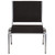 Flash Furniture XU-DG-60442-660-1-BK-GG Black 1500 Lb. Weight Capacity Silver Vein Frame Finish Hercules Series Bariatric Stacking Chair
