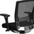 Flash Furniture GO-WY-85-8-GG Black Fabric Padded Arms Mid Back Design Hercules Series 24/7 Executive Swivel Office Chair