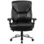 Flash Furniture GO-2085-LEA-GG Black Bonded Leather Padded Arms High Back Design Hercules Series 24/7 Big & Tall Executive Swivel Office Chair