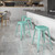 Flash Furniture ET-BT3503-24-MINT-GG 500 Lbs. Mint Galvanized Steel Bar Stool