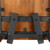 Flash Furniture 2-XU-DG-W0236B-GG Rustic Walnut Finish Wood Back and Seat Beechwood Frame Dining Barstool - Set of 2