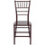 Flash Furniture LE-MAHOGANY-M-GG Mahogany Resin Ladder Back Hercules Premium Series Stacking Chiavari Chair