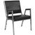 Flash Furniture XU-DG-60443-670-1-BK-VY-GG Black Vinyl Upholstered Hercules Series Bariatric Stacking Chair