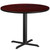 Flash Furniture XU-RD-42-MAHTB-T3333-GG 42" Dia. Round Mahogany Laminated Dining Height Table with Four Pointed Pedestal Base