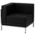 Flash Furniture ZB-IMAG-U-SECT-SET1-GG Black LeatherSoft With Integrated Stainless Steel Legs U-Shape Hercules Imagination Series Sectional