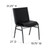 Flash Furniture XU-60153-BK-VYL-GG Black Vinyl Upholstery Hercules Series Heavy Duty Stacking Chair