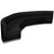 Flash Furniture ZB-803-820-SET-BK-GG Black LeatherSoft with Brushed Stainless Steel Base Modular Hercules Alon Series Reception Configuration