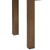 Flash Furniture XA-F-46X30-GG 46" W x 30" D Solid Pine Rustic Stained Finish Rectangular Farm Dining Table