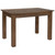 Flash Furniture XA-F-46X30-GG 46" W x 30" D Solid Pine Rustic Stained Finish Rectangular Farm Dining Table