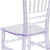 Flash Furniture LE-L-7K-CL-GG Transparent One-Piece Polypropylene Designed For Indoor/Outdoor Commercial Use Kid's Chiavari Chair
