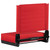 Flash Furniture XU-STA-RED-GG Red Fabric Canvas Seat and Back Cover Grandstand Ultra-Padded Comfort Seat