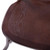 Flash Furniture X-BACK-W Walnut Elmwood Bent X Back Side Chair