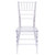 Flash Furniture BH-ICE-CRYSTAL-GG Polycarbonate For Indoor/Outdoor Commercial Use Stacks up to 10 Chairs High Flash Elegance Stacking Chiavari Chair