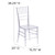 Flash Furniture BH-ICE-CRYSTAL-GG Polycarbonate For Indoor/Outdoor Commercial Use Stacks up to 10 Chairs High Flash Elegance Stacking Chiavari Chair