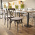Flash Furniture XU-X-EA-NTC-GG Ash Wood Seat and Frame with Early American Finish Hercules Series Stackable Chair