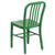 Flash Furniture CH-61200-18-GN-GG Vertical Slat Back For Indoor/Outdoor Commercial and Residential Use Green Chair