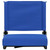 Flash Furniture XU-STA-BL-GG Blue Fabric Canvas Seat and Back Cover Grandstand Ultra-Padded Comfort Seat