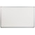 Flash Furniture YU-90X150-POR-GG 60" W x 36" D White Porcelain with Aluminum Frame Magnetic Marker/Dry Erase Board
