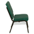 Flash Furniture XU-CH-60096-GN-BAS-GG Green 19" Width Gold Vein Frame Finish Hercules Series Stacking Church Chair