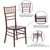 Flash Furniture XS-FRUIT-GG Fruitwood Acacia Wood Hercules Series Chiavari Chair