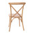Flash Furniture X-BACK-DRIFT Driftwood Elmwood Bent X Back Side Chair