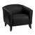 Flash Furniture 111-SET-BK-GG Black LeatherSoft with Sturdy Hardwood Construction Hercules Imperial Series Reception Set