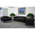 Flash Furniture 111-SET-BK-GG Black LeatherSoft with Sturdy Hardwood Construction Hercules Imperial Series Reception Set