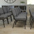 Flash Furniture XU-CH0221-GY-SV-BAS-GG Gray 21" Width Steel Book Rack Silver Vein Frame Hercules Series Extra Wide Stacking Church Chair
