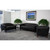 Flash Furniture 111-1-BK-GG Black LeatherSoft Upholstery Seat and Back Hercules Imperial Series Reception Chair