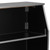 Flash Furniture XA-BAR-48-BK-GG 47.75" W Black Laminate Aluminum Frame Foldable Portable Bar