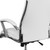 Flash Furniture GO-2192-WH-GG White Bonded Leather Padded Arms High Back Design Executive Swivel Office Chair