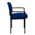 Flash Furniture BT-516-1-NVY-GG 23.75" W x 23.5" D x 33.25" H Navy Contoured Cushions Stacking Side Reception Chair