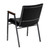 Flash Furniture XU-60154-BK-VYL-GG Black Vinyl Upholstered Hercules Series Heavy Duty Stacking Chair