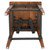 Flash Furniture 2-XU-DG-W0236-GG Rustic Walnut Finish Beechwood Frame Wood Back and Seat Dining Chair