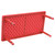 Flash Furniture YU-YCX-001-2-RECT-TBL-RED-GG Red Rectangular Plastic Top Safety Rounded Corners Preschool Activity Table