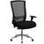 Flash Furniture GO-WY-85H-GG Black Fabric Mesh Padded Arms High Back Design Hercules Series 24/7 Executive Swivel Office Chair