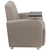 Flash Furniture BT-8217-GV-GG Gray LeatherSoft Upholstery Taut Seat and Back Guest Chair