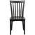 Flash Furniture XU-DG6Q4BSCH-WALW-GG Metal Schoolhouse Back .62" Thick Walnut Finish Plywood Seat Hercules Series Restaurant Chair