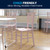 Flash Furniture LE-L-7K-PK-GG Pink One-Piece Polypropylene Designed For Indoor/Outdoor Commercial Use Kid's Chiavari Chair