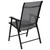 Flash Furniture 2-XU-DG-60725-GG Rustic Wood Mahogany Finish Stacking Dining Chair