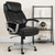 Flash Furniture GO-1850-1-LEA-GG Black Bonded Leather Padded Arms High Back Design Hercules Series Big & Tall Executive Swivel Office Chair