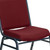 Flash Furniture XU-60153-BY-GG Burgundy Patterned Polyester Upholstery Hercules Series Heavy Duty Stacking Chair