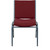 Flash Furniture XU-60153-BY-GG Burgundy Patterned Polyester Upholstery Hercules Series Heavy Duty Stacking Chair