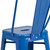 Flash Furniture CH-31320-24GB-BL-GG Blue Galvanized Steel Counter Height Bar Stool