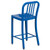 Flash Furniture CH-61200-24-BL-GG Blue Galvanized Steel With Drain Hole In Seat Bar Stool