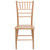 Flash Furniture XS-NATURAL-GG Natural Acacia Wood Hercules Series Chiavari Chair